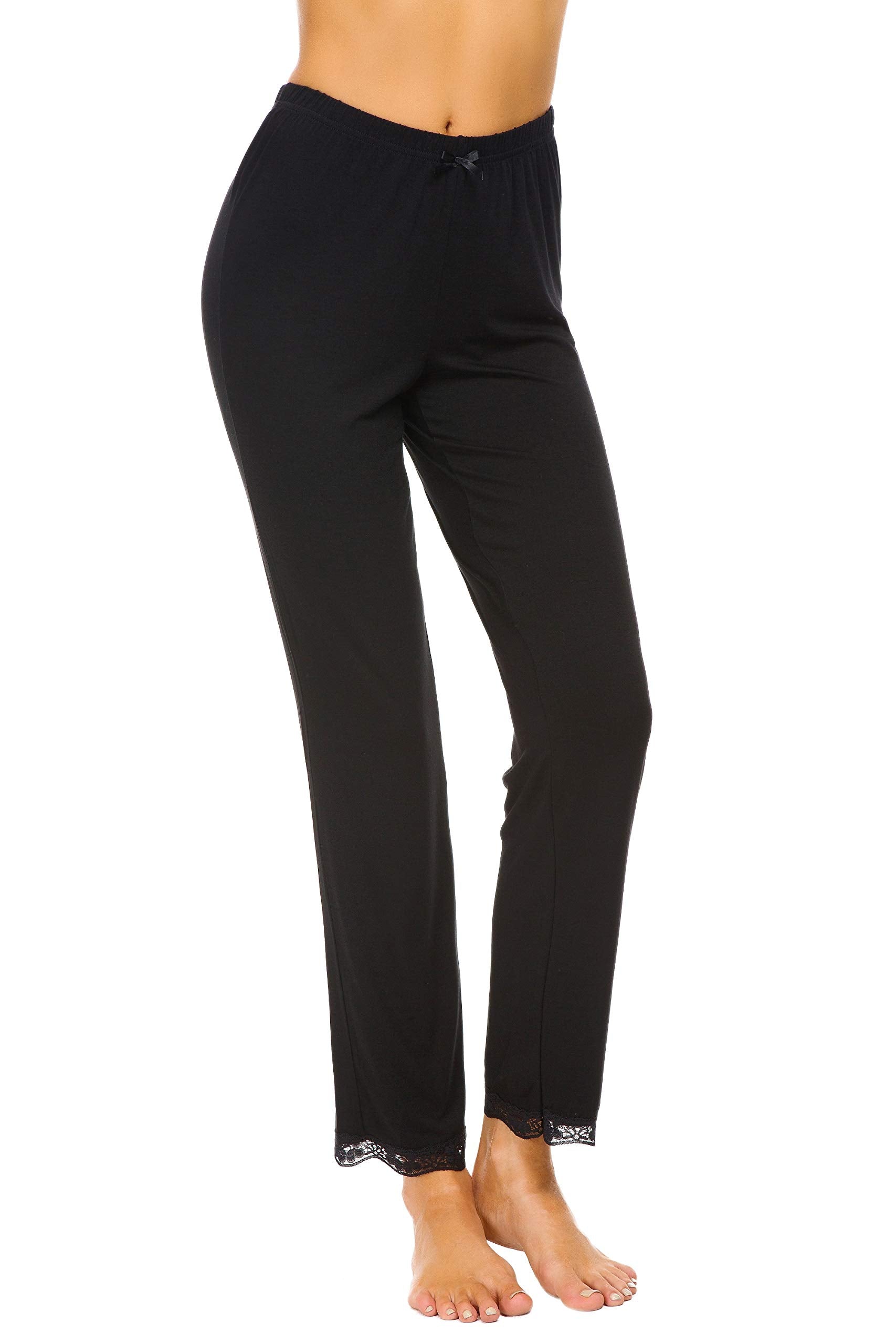 Mist Azur Lounge pants Sleep Pants for Women Knit Pajamas Pants