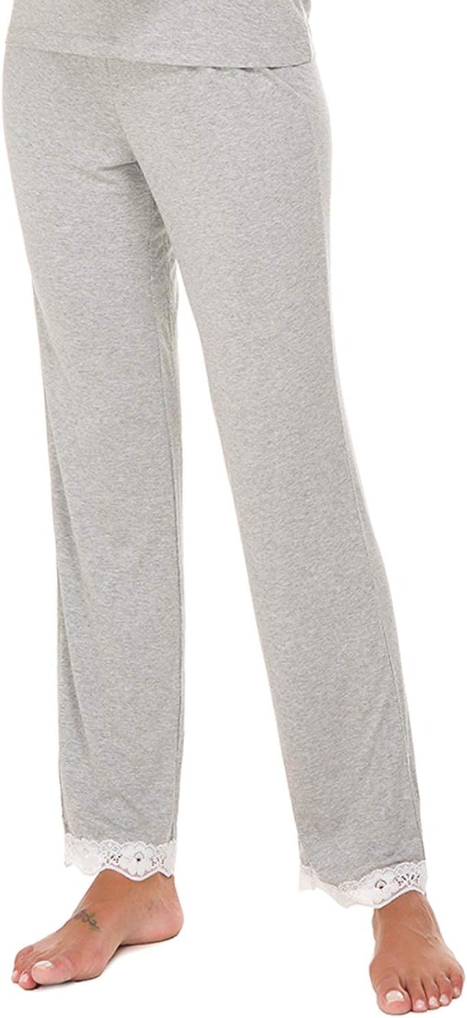 Mist Azur Lounge pants Sleep Pants for Women Knit Pajamas Pants