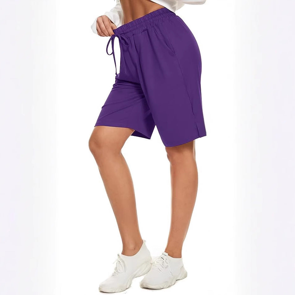 Mist Azur Bermuda shorts Women&