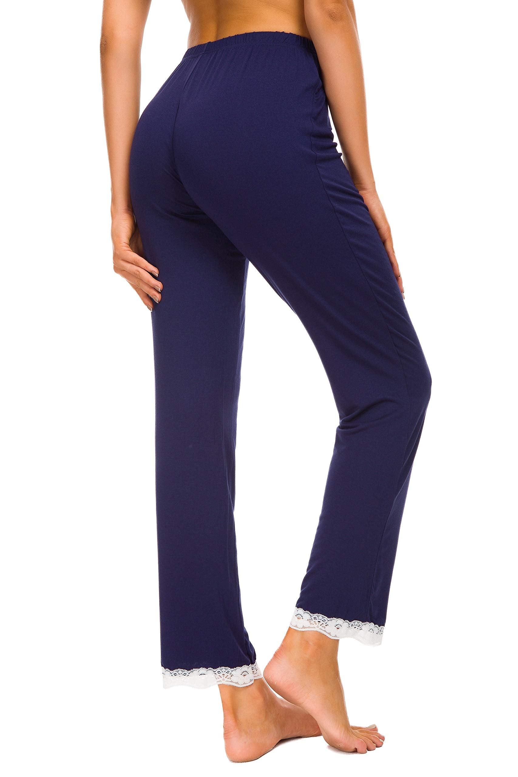 Mist Azur Lounge pants Sleep Pants for Women Knit Pajamas Pants