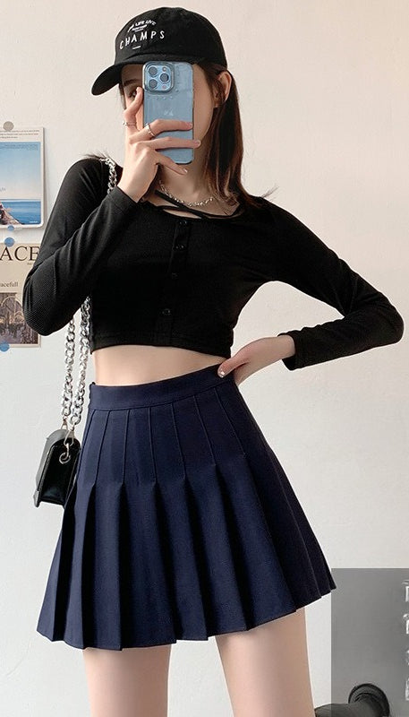Mist Azur Pleated skirts Women&