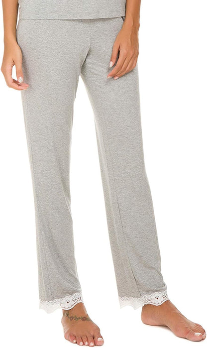 Mist Azur Lounge pants Sleep Pants for Women Knit Pajamas Pants