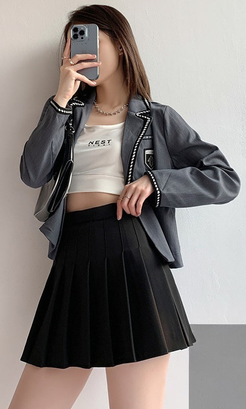Mist Azur Pleated skirts Women&