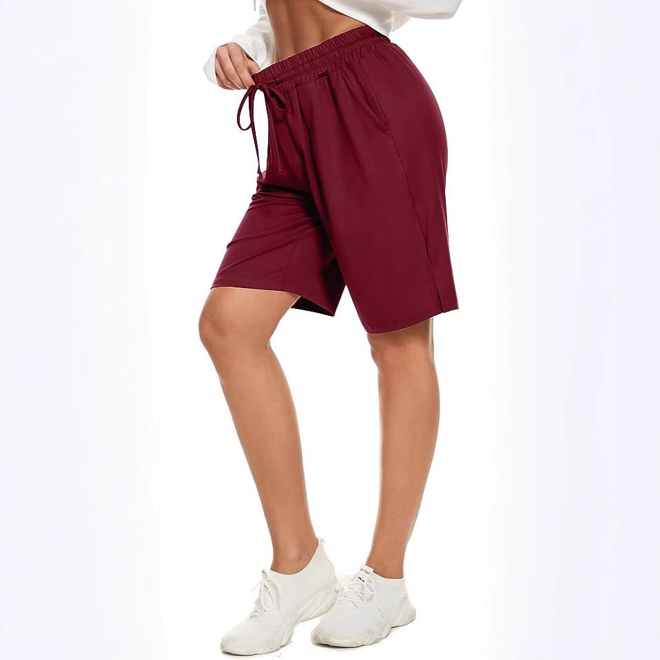 Mist Azur Bermuda shorts Women&