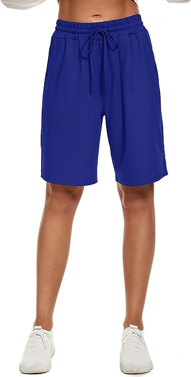 Mist Azur Bermuda shorts Women&