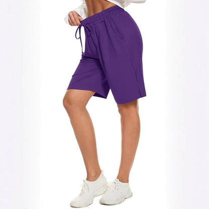 Mist Azur Bermuda shorts Women&