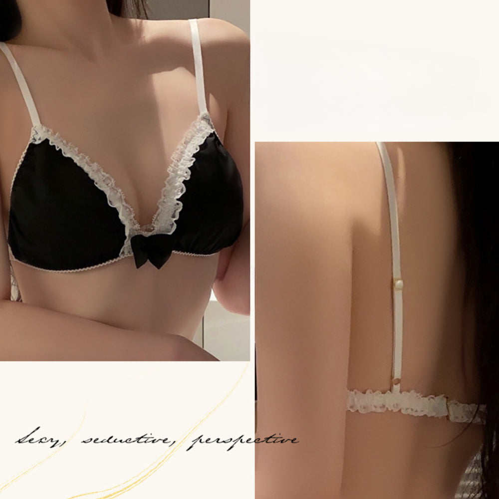 Sexy Lingerie Sexy Lace Three-point Bikini Plus Size