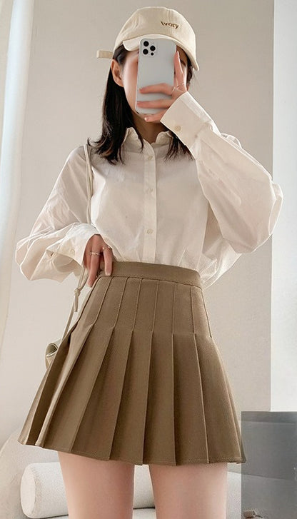 Mist Azur Pleated skirts Women&